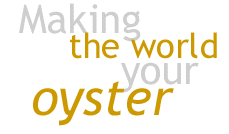 Making the world your oyster...